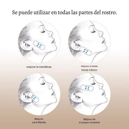 Cinta Lifting Facial Invisible para un delicado rostro en forma de V