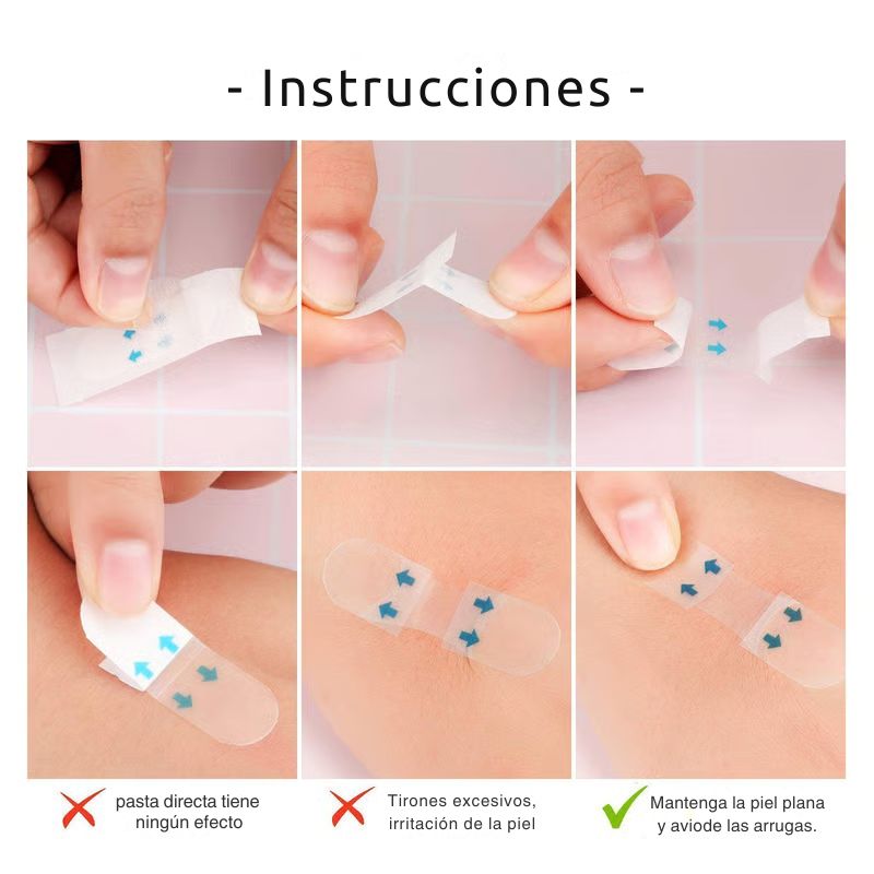 Cinta Lifting Facial Invisible para un delicado rostro en forma de V